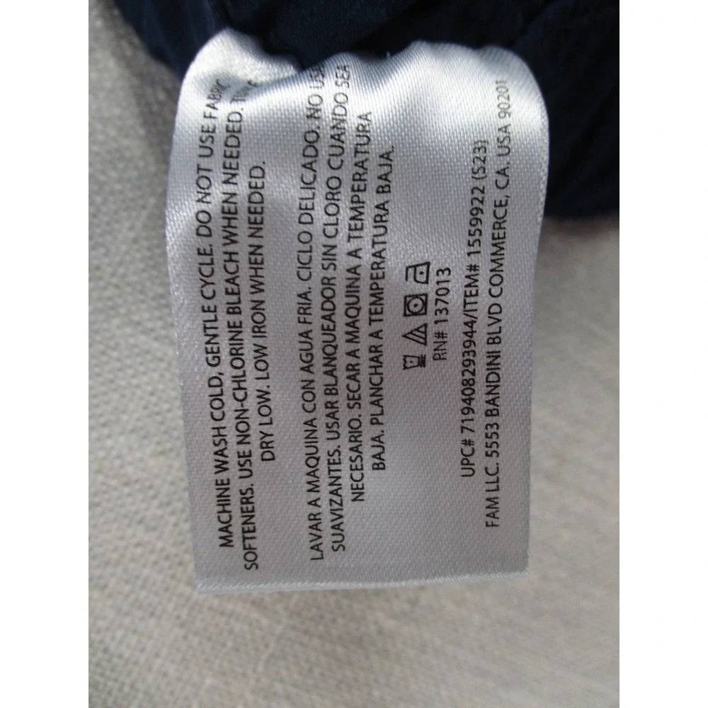Banana‎ Republic Navy Blue Flat Front Cotton Blend Stretch Casual Shorts Size 32